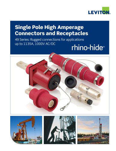 Rhino-Hide Single Pole High Amperage...