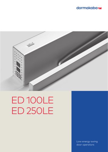 ED 100LE - ED 250LE