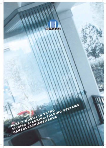 Sliding stacking folding systems