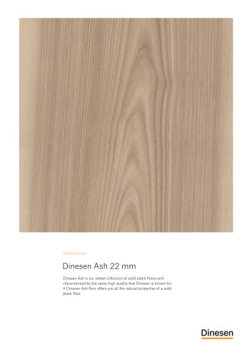 Dinesen Ash 22 mm