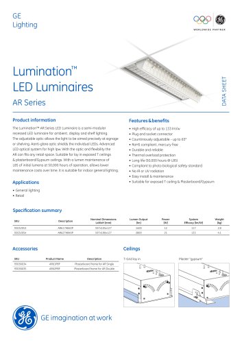 Lumination™ LED Luminaires AR Series