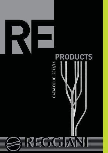 2013/2014 Reggiani Products Catalogue