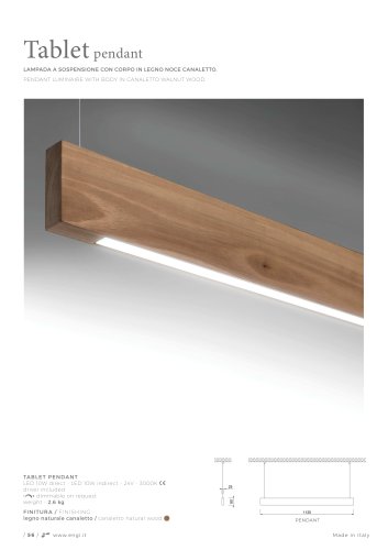 Tablet pendant