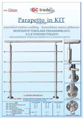 Parapetto in KIT