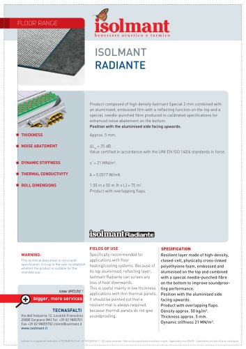 Isolmant Radiante