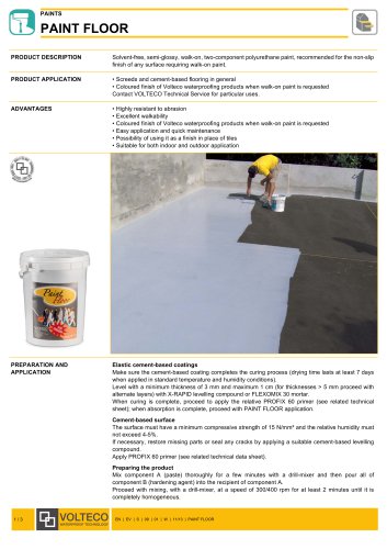 PAINT FLOOR