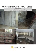 Volteco Waterproofing Design Basements renovation & waterproofing