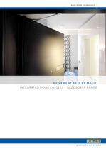 MOVEMENT AS IF BY MAGIC : INTEGRATED DOOR CLOSERS - GEZE BOXER RANGE