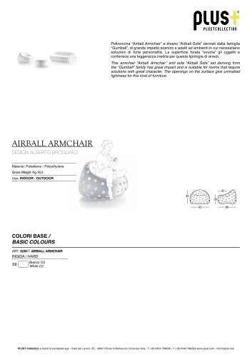 AIRBALL ARMCHAIR Basic Colours