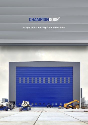 Hangar doors and Large industrial doors