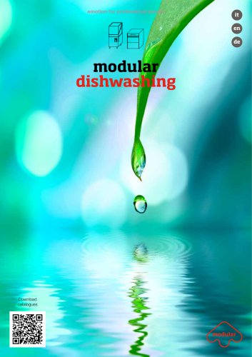 2019 modular dishwashing