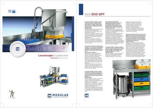 Serie Eco Opt - Dishwashers & Glass-washers