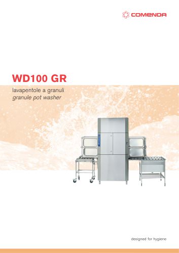 granule pot washer