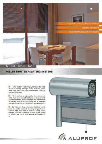 Brochure Roller Shutter Adapting systems