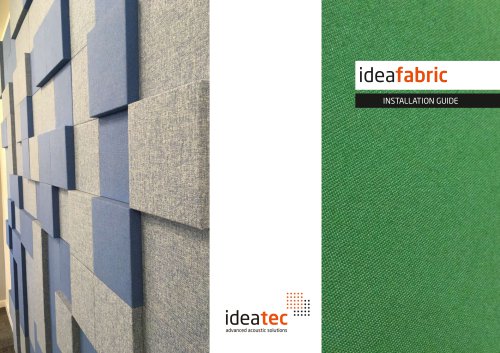 ideafabric INSTALLATION GUIDE