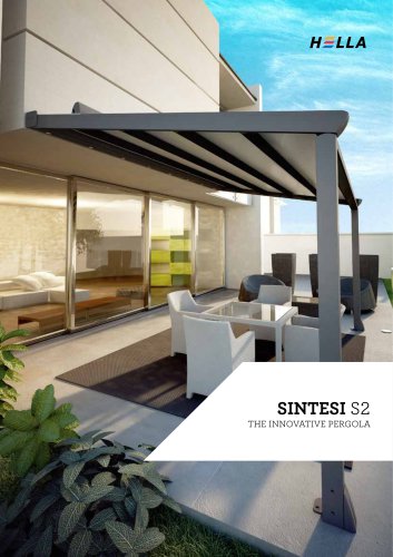 SINTESI S2 THE INNOVATIVE PERGOLA