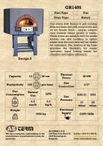 Gas Rotary Oven: GR140S