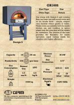 Gas Rotary Oven: GR160S