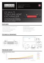 G2 MULTI TUBULAR HEAT EXCHANGER