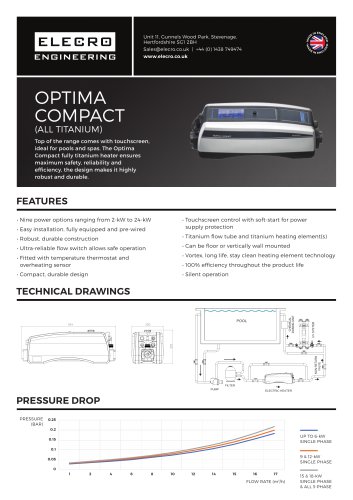 OPTIMA COMPACT DATA SHEET