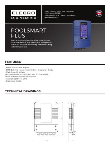 POOLSMART PLUS DATA SHEET