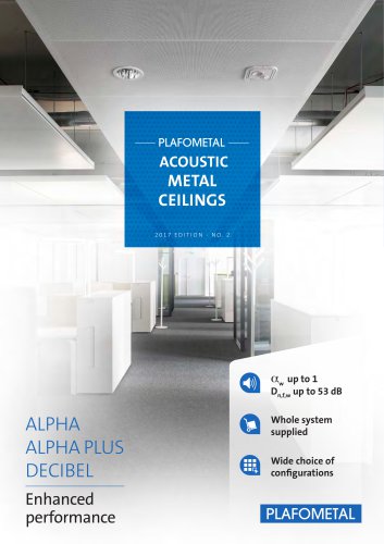 ACOUSTIC METAL CEILINGS