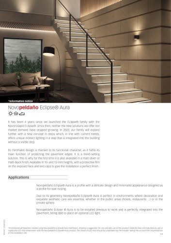 Novopeldaño Eclipse® Aura