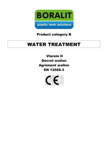 WATER TREATMENT