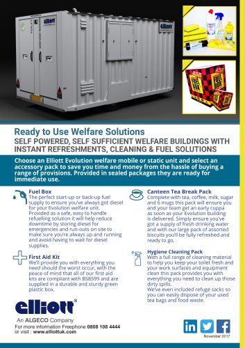 EVOLUTION® WELFARE PACKS BROCHURE