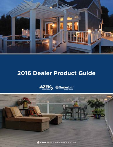 2016 Dealer Product Guide