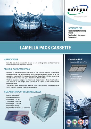 LAMELLA P ACK CASSETTE