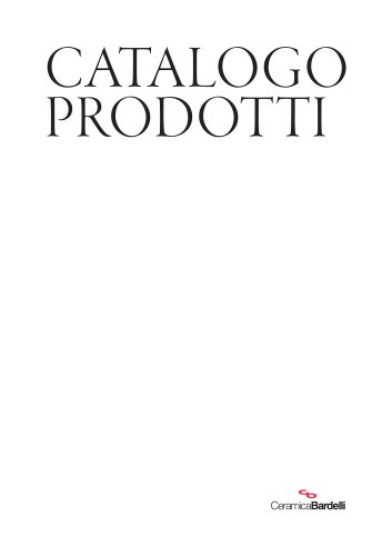 CATALOGO PRODOTTI