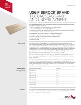 USG FIBEROCK®  BRAND