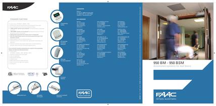 Doors operator:950 (superseded by 950N) swing door operator