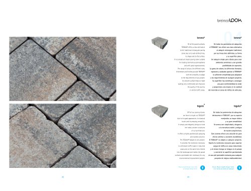 tegula® / terana® light