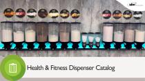 CATALOGS PER SECTOR HEALTH & FITNESS DISPENSERS
