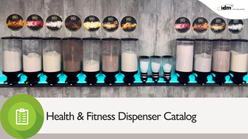 CATALOGS PER SECTOR HEALTH & FITNESS DISPENSERS