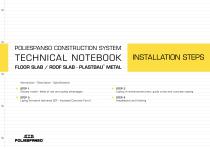 TECHNICAL NOTEBOOK FLOOR SLAB / ROOF SLAB - PLASTBAU®  METAL