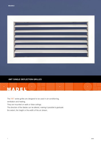 AMT Single Deflection Grilles