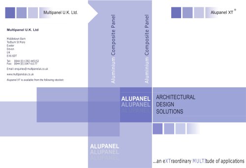 Alupanel XT