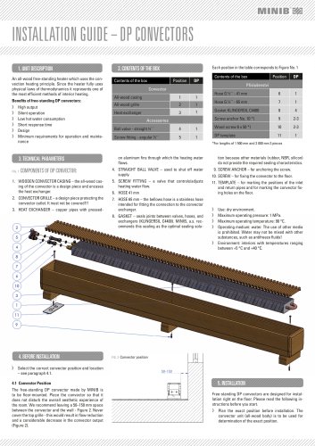 IG - DP CONVECTORS