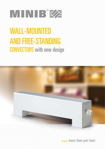 WALL-MOUNTED AND FREE-STANDING