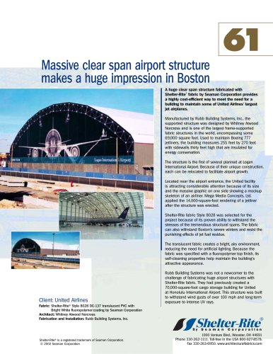 Massive clear span airport structure makes a huge impression in Boston