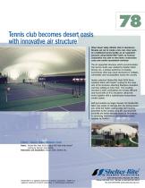 Tennis club becomes desert oasis with innovative air structure