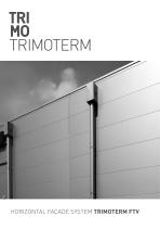 Horizontal Façade System Trimoterm FTV