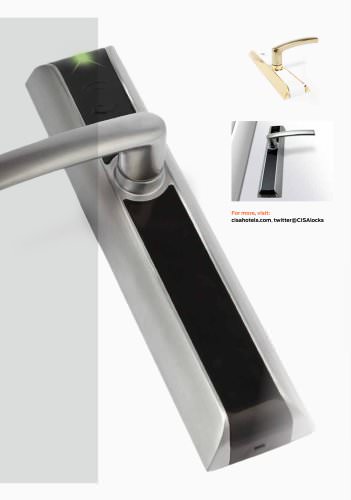eSigno contactless lock for hotels