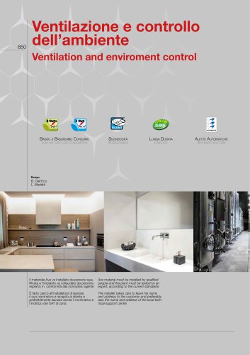 AVE General Catalogue 2022/23 - Ventilation and Environment Control