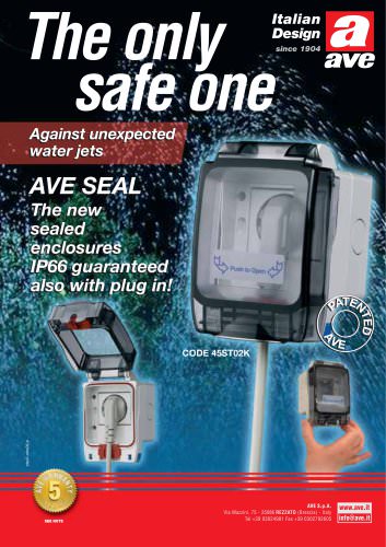 AVE SEAL IP66 guaranteed also with plug in
