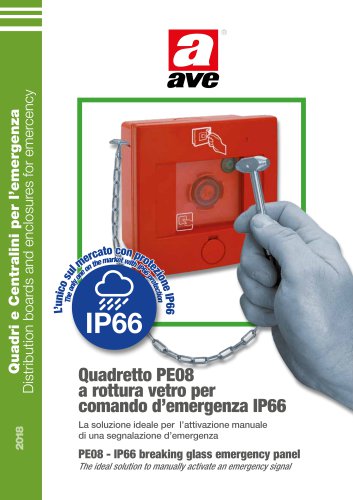 The ideal solution to manually activate an emergency signal.