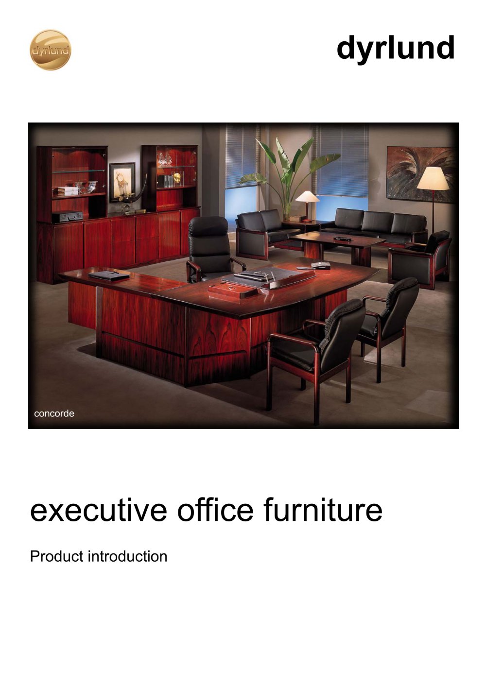 dyrlund executive office furniture - dyrlund